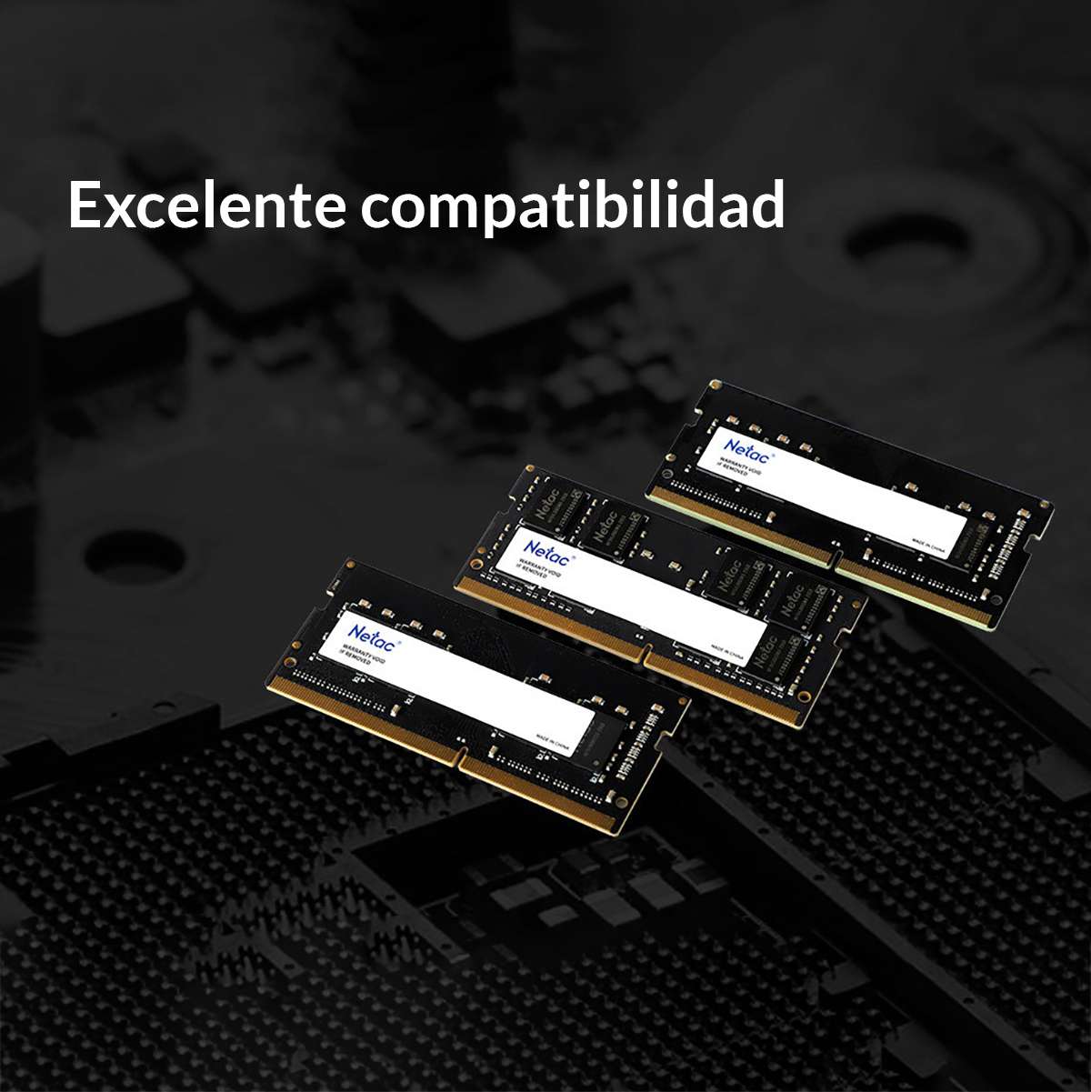 Memoria Ram 16GB DDR4 3200Mhz Netac Basic SODIMM  Para Notebook